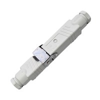 Hirschmann-Stecker und Buchse weiss